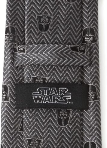 Cufflinks Inc. Darth Vader Herringbone Black Men's Tie in Kuwait