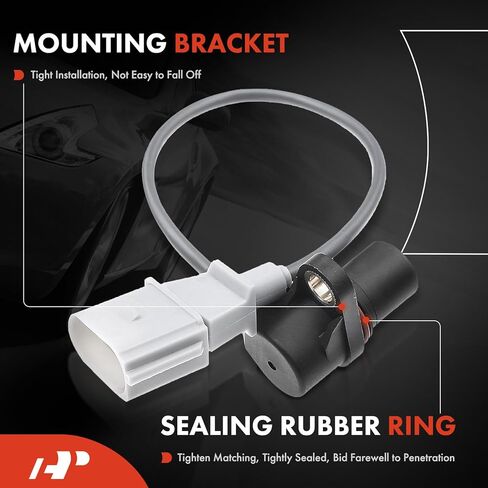 A-Premium 3-PC Engine Camshaft Crankshaft Position Sensors Compatible with Volkswagen Jetta 2006-2008, Passat 2006-2007, Golf, Eos, GTI & Audi A3, A4, A4 Quattro, TT Quattro, TTS Quattro, 2.0L in Saudi Arabia