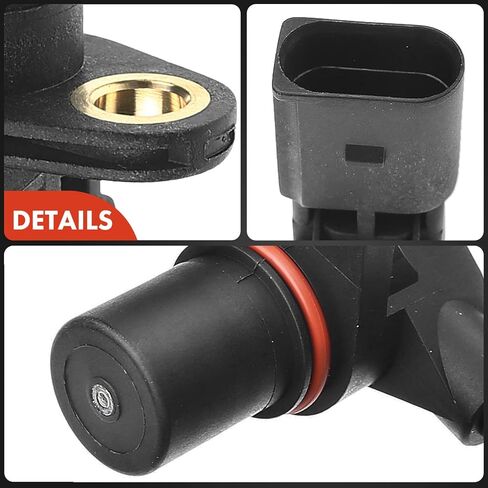 A-Premium 3-PC Engine Camshaft Crankshaft Position Sensors Compatible with Volkswagen Jetta 2006-2008, Passat 2006-2007, Golf, Eos, GTI & Audi A3, A4, A4 Quattro, TT Quattro, TTS Quattro, 2.0L in Saudi Arabia
