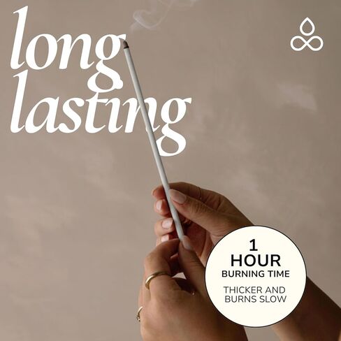 Organic Frankincense Resin Incense Sticks - (24+ Smudge Incense, 9 Inches) Thick Church Incense for Catholic Worship with Frankincense & Myrrh Resin (Loban Olibanum Incense) in Kuwait