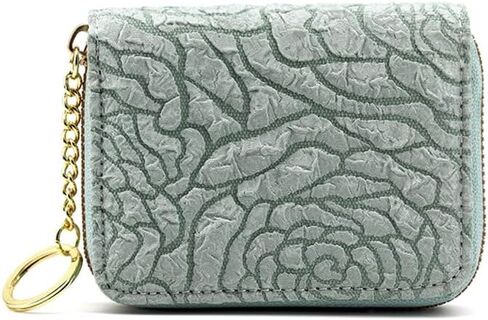 Women's Card Holder Large Capacity Multifunctional Coin Purse ID and Driver's License Anti-Demagnetization Card Case (Blue) in Saudi Arabia