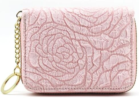 Women's Card Holder Large Capacity Multifunctional Coin Purse ID and Driver's License Anti-Demagnetization Card Case (Blue) in Saudi Arabia