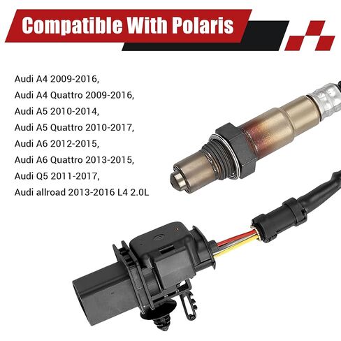 250-24672 250-25040 مستشعر الأوكسجين متوافق مع Audi Q5 2011-2017 2.0L، Audi A4 2009-2016 2.0L، A6 2012-2015 مستشعر O2 المنبع والمصب 2 قطعة يستبدل (قطعتان) in Saudi Arabia