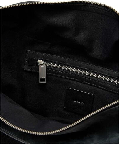 AllSaints Luna Suede Shldr Bag W579XD Ink Blue One Size in Saudi Arabia