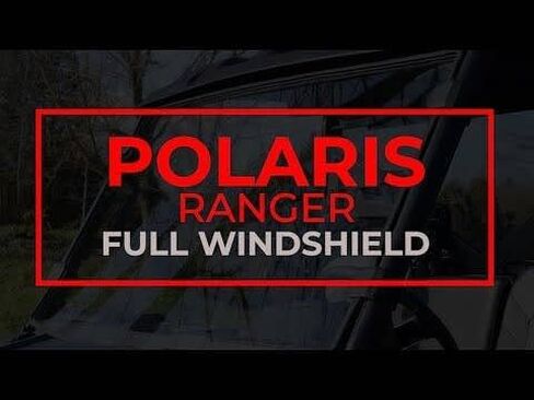 SuperATV Standard Polycarbonate Full Windshield for Gravely Atlas JSV | 2023+ | Clear | Made of 1/4" Poly | 250x stronger than glass | 25x stronger than acrylic | Made in the USA in Saudi Arabia