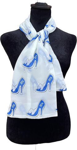 Zeta Sorority Blue White Necktie 48in x 8in (Variety) in Kuwait