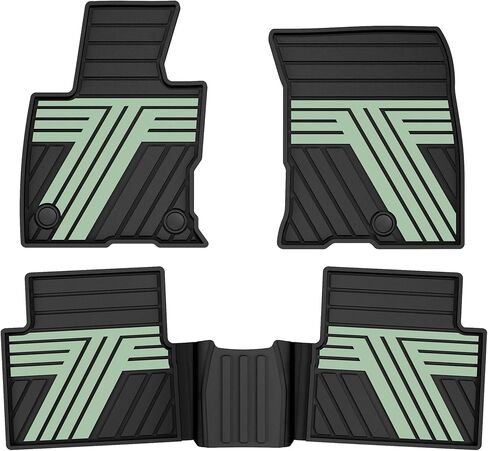 حصيرة الشحن الأصلية وحصيرة مسند الظهر الخلفي لسيارة شيفروليه ترافيرس 2018-2024 - مناسبة خصيصًا لسجادة صندوق السيارة المصنوعة من جلد البولي يوريثان وحصيرة مسند الظهر - بطانة شحن مضادة للانزلاق لجميع الأحوال الجوية لسيارة تشيفي ترافيرس 2018-2024 in Kuwait