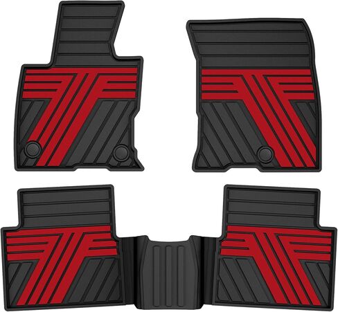 Original Cargo Mat and Rear Backrest Mat for 2018-2024 Chevrolet Traverse - Custom Fit for PU Leather Trunk Mat and Backrest Mat - All Weather Anti-Slip Cargo Liner for Chevy Traverse 2018-2024 in Saudi Arabia