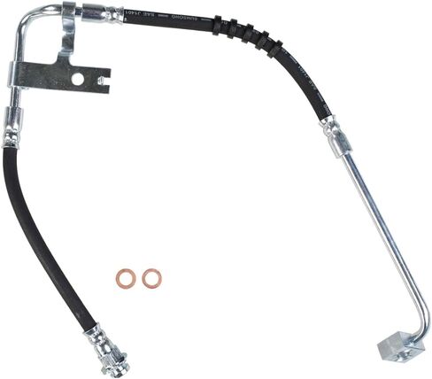 Front Brake Hose - Set of 2 Brake Hydraulic Hose Front Pair Brake Line Kit Fits Dakota 1996 1995 1994 1993 1992 1991 in Saudi Arabia