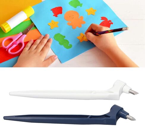 قطعتان من أدوات القطع الحرفية، أداة قطع دوارة من الفولاذ المقاوم للصدأ، أدوات قطع دوارة 360 درجة، مجموعة سكاكين ورقية دوارة قابلة للفصل للأعمال اليدوية in Kuwait