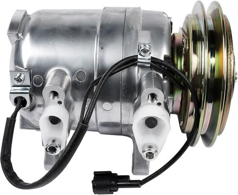 AC Compressor with Clutch Replacement for Nissan Frontier 1998-2004 Xterra 2000-2004 L4 2.4L DKV14C 926008B460 926008B400 in Saudi Arabia
