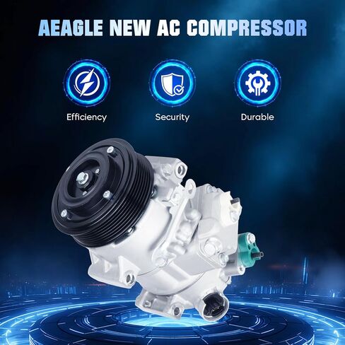 Air Conditioner AC Compressor with Clutch for Toyota Corolla/Matrix 2.4L 2009-2013, for Pontiac Vibe 1.8L 2.4L 2009 2010, for Scion xB 2.4L 2008-2015 08 09 10 11 12 13 14 15 in Saudi Arabia