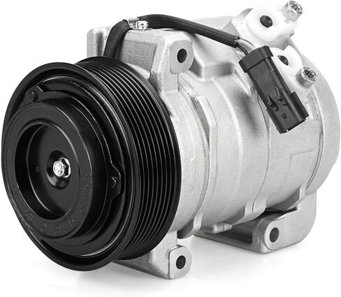 Air Conditioning AC Compressor w/Clutch Compatible with Dodge Ram 2500 3500 4000 2010, Ram 2500 3500 4500 5500 2011-2024, L6 6.7L A/C Compressor replace for 178313 55111444AB in Saudi Arabia