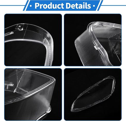Headlight Lens Cover Headlight Headlamp Lense Clear Lens Cover for Volvo XC60 2014-2017 Clear PC 1 Pcs Front Right Car in Saudi Arabia