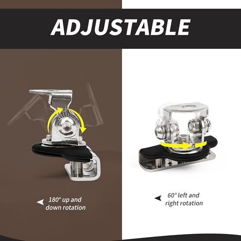 PSLER LED Light Bar Mounting Bracket Kit Pillar Hood Led Light Mount Clamp Bracket Holder Universal for Off Road Truck SUV Car Accessories Adjustable Shock-Absorbing No Drilling 304 Stainless Steel in Saudi Arabia