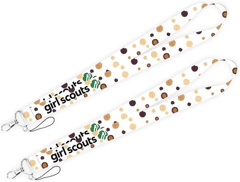 Lashicorn Cookie Scout Lanyard 2pk مع مشبك ورقة الأسعار لبيع مبيعات مسار إعادة ترتيب أهداف القوات in Kuwait