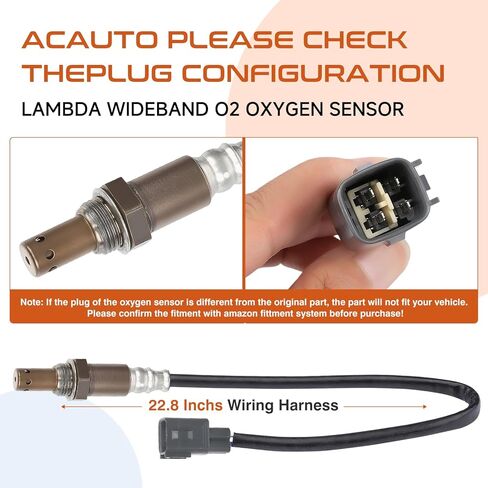 234-9041 Air Fuel Ratio Upstream O2 Oxygen Sensor Fit for Toyota 2003-2011 Camry 2001-2003 Highlander 2004-2008 Fit for Rav4 Solara Fit for Lexus 2007-2011 RX350 2010 RX450h 2007 ES350# 89467-06030 in Kuwait