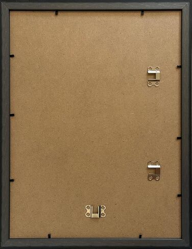 BESCRCL إطار صورة ذهبي مقاس 12x16، إطارات لعرض الحائط، إطار صورة ريفي عتيق مع أكريليك كريستالي مقاوم للكسر، 4 عبوات in Kuwait