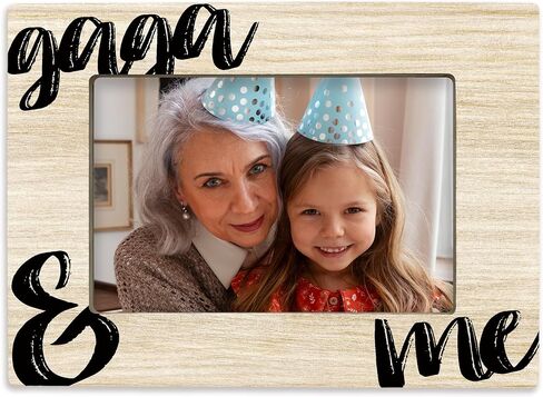 Mawmaw and Me 4x6 Picture Frame, Grandmother Photo Frame Gifts from Grandkids, Best Grandma Gifts for Christmas Birthday Wooden Picture Frames for Wall or Tabletop Display in Saudi Arabia