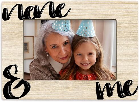 Mawmaw and Me 4x6 Picture Frame, Grandmother Photo Frame Gifts from Grandkids, Best Grandma Gifts for Christmas Birthday Wooden Picture Frames for Wall or Tabletop Display in Saudi Arabia