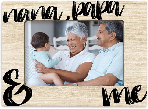 Mawmaw and Me 4x6 Picture Frame, Grandmother Photo Frame Gifts from Grandkids, Best Grandma Gifts for Christmas Birthday Wooden Picture Frames for Wall or Tabletop Display in Saudi Arabia