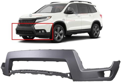 FitParts Compatible with Honda Ridgeline 2021-2025 Front Bumper Cover. New Textured HO1015126 71105T6ZA50 in Saudi Arabia