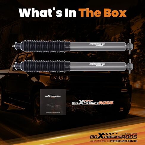 ممتص الصدمات الأمامي 6.5-8 بوصة من maXpeedingrods لسيارة Chevy Silverado/GMC Sierra 1500 Classic 1999-2006 2WD, G1 نسخة مطورة in Saudi Arabia