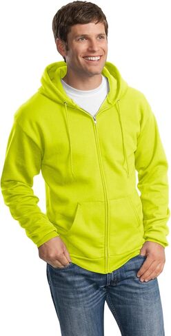 Port & Company - Ultimate Full-Zip Hooded Sweatshirt. PC90ZH in Saudi Arabia