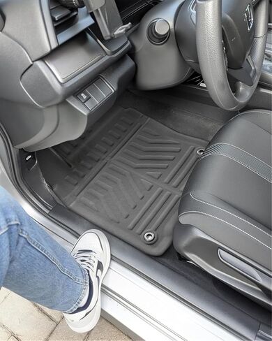 سجادات أرضية السيارة لهوندا سيفيك: 2016 2017 2018 2019 2020 2021 بطانة أرضية مطاطية مناسبة لجميع الأحوال الجوية، سجادة أمامية وخلفية مخصصة مناسبة للجيل العاشر بأربعة أبواب سيدان هاتشباك من النوع R Insight | 2 باب كوبيه in Kuwait