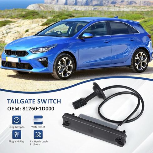 Rear Trunk Lid Switch 812601D000 Liftgate Switch Replacement for Kia Ceed 2008 2009 2010 2011 2012 in Saudi Arabia