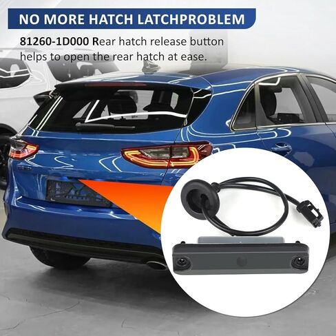 Rear Trunk Lid Switch 812601D000 Liftgate Switch Replacement for Kia Ceed 2008 2009 2010 2011 2012 in Saudi Arabia