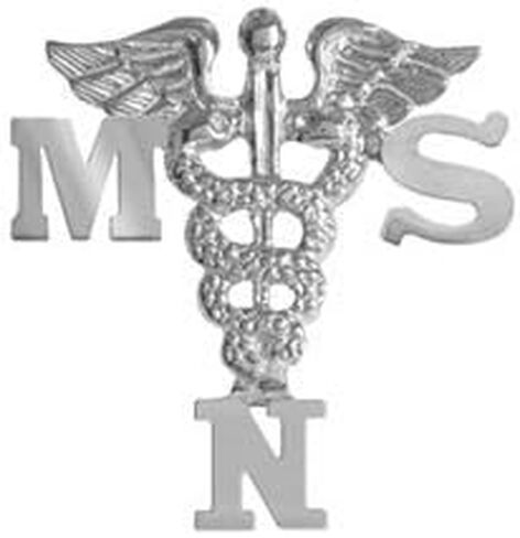 NursingPin - دبوس ممرضة تخرج ماجستير العلوم في التمريض من MSN باللون الفضي in Saudi Arabia