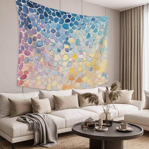 Tapestry Wall Hanging Stone Art Blue Stone Road Room Decor Tapestries for Bedroom Living Room College Dorm Aesthetic Large 59x79 Inch in Saudi Arabia