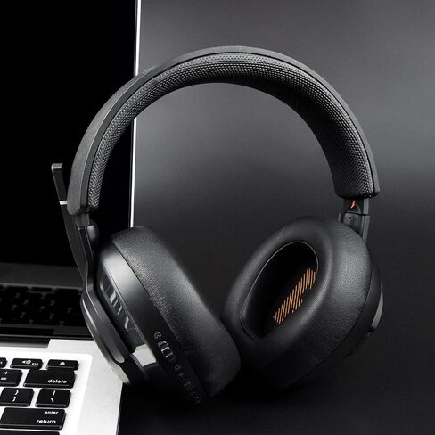 طقم وسادة رأس بديلة من SOULWIT لسماعات JBL Quantum 400(Q400)، سهلة التركيب بنفسك - أسود in Saudi Arabia