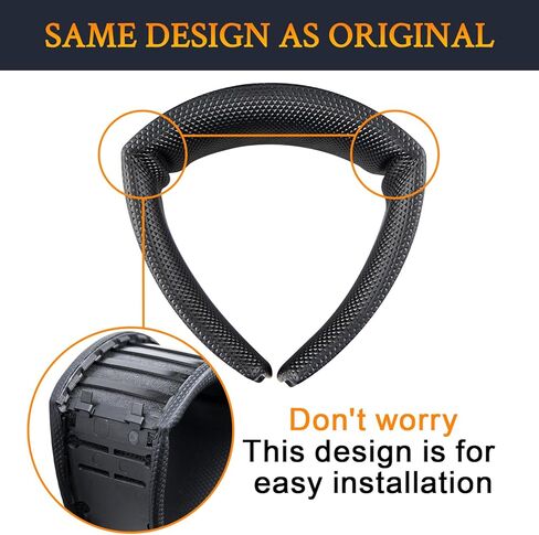 طقم وسادة رأس بديلة من SOULWIT لسماعات JBL Quantum 400(Q400)، سهلة التركيب بنفسك - أسود in Saudi Arabia