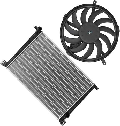 Cooling Fan Assembly Compatible with 2011-2016 for Mini for Cooper Countryman 1.6L 2013-2016 for Cooper Paceman 1.6L,Radiator Fan Direct Fit Replacement for Engine Cooling Fan & Radiator in Saudi Arabia