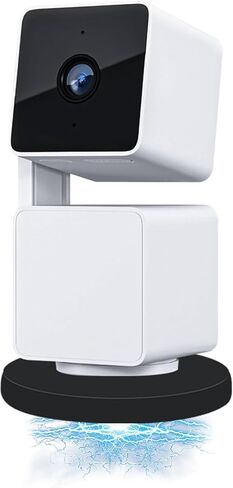 OYOCAM Magnetic Camera Mount Magnetic Mount Base Stand with Rubber Coated Base Holder, 1/4 inch Thread Compatible with WYZE Cam Pan V3/V2 for Metal Surface (Not Included Cam) in Kuwait