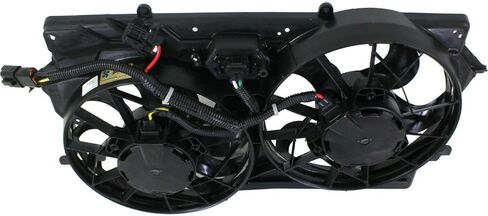 Dual Radiator Cooling Fan Assembly Set for Ford for Focus 2.0L 2000-2002 9607829 FO3115143, Revitalize your car in Kuwait