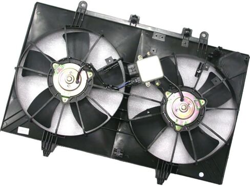 مجموعة مروحة المبرد والمكثف المزدوج لإنفينيتي M45 2006 2007 2008 2009 2010 1 X استبدال 21481EH11A in Saudi Arabia