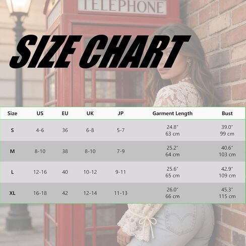 Women's Bohemian Lace Embroidery Blouse,Semi-Sheer Long Sleeve V-Neck Casual Cover Up for Vacation & Music Festival in Saudi Arabia