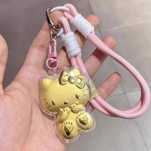 لطيف أنيمي سلاسل المفاتيح السوار للفتيات النساء مفاتيح السيارة محفظة محفظة حقيبة الظهر سحر سلسلة مفاتيح المعصم in Kuwait