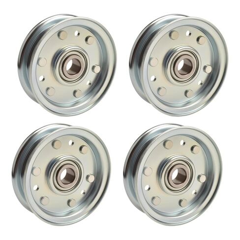 4Pack Idler Flat Pulley Compatible with King Kutter RFM Series Finish Mowers 4' 5' 6' Mowers Replace 164090 in Saudi Arabia