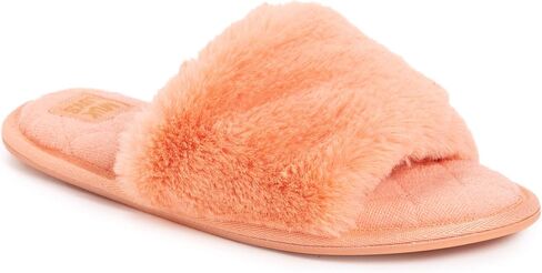 MUK LUKS Women's Sariah Slipper, Dark Blue, Medium in Saudi Arabia