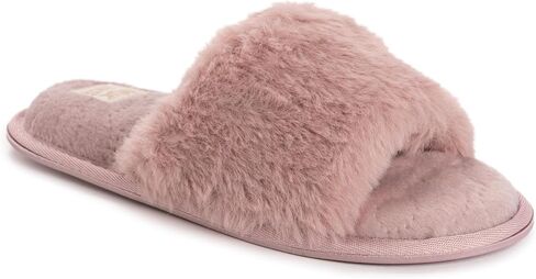 MUK LUKS Women's Sariah Slipper, Dark Blue, Medium in Saudi Arabia