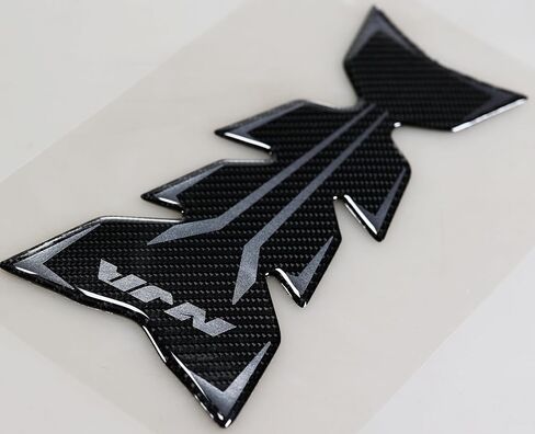 5D Real Carbon Fiber, Motorcycle Decal Vinyl Tank Protector, Tank Pad for Ninja 400 Ninja 650 ZX636 ZX600 ZX-10R ZX14 ZX1400 ZX14R ABS 1000 ZX100 (GRAY) in Kuwait