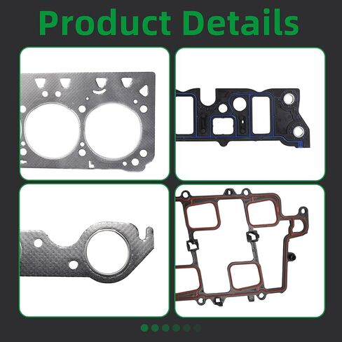 Head Gasket Set, for Buick Lacrosse/Allure/Lesabre/Park Avenue/Regal/Riviera, for Chevy Impala/Lumina, for Oldsmobile 88/Intrigue/LSS/Regency, for Pontiac Bonneville/Grand Prix, 3.8L, 97-05 in Saudi Arabia
