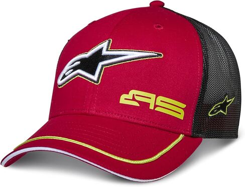 Alpinestars Exceed Trucker Hat with Visor Snapback Cap Adjustable Baseball Cap Men's in Saudi Arabia