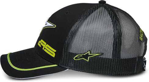 Alpinestars Exceed Trucker Hat with Visor Snapback Cap Adjustable Baseball Cap Men's in Saudi Arabia