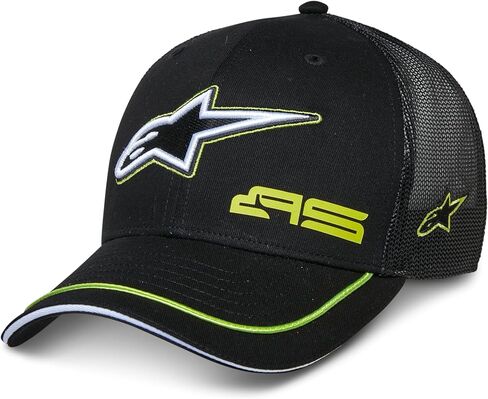 Alpinestars Exceed Trucker Hat with Visor Snapback Cap Adjustable Baseball Cap Men's in Saudi Arabia