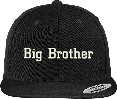 متجر الملابس العصرية قبعة Big Brother المطرزة ذات الفاتورة المسطحة Snapback in Saudi Arabia